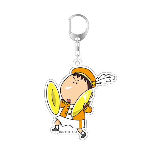 クレヨンしんちゃん アクリルキーホルダー エンジョイマーチングバンド